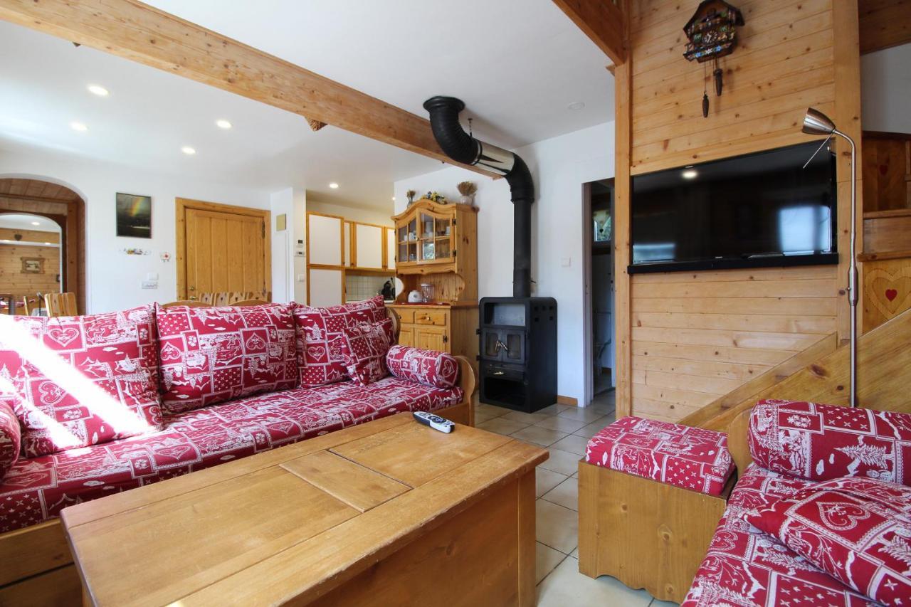 Charming 4-Bed Chalet, Mountain Views, Double Garage, Ev Point Villa Flaine Eksteriør billede