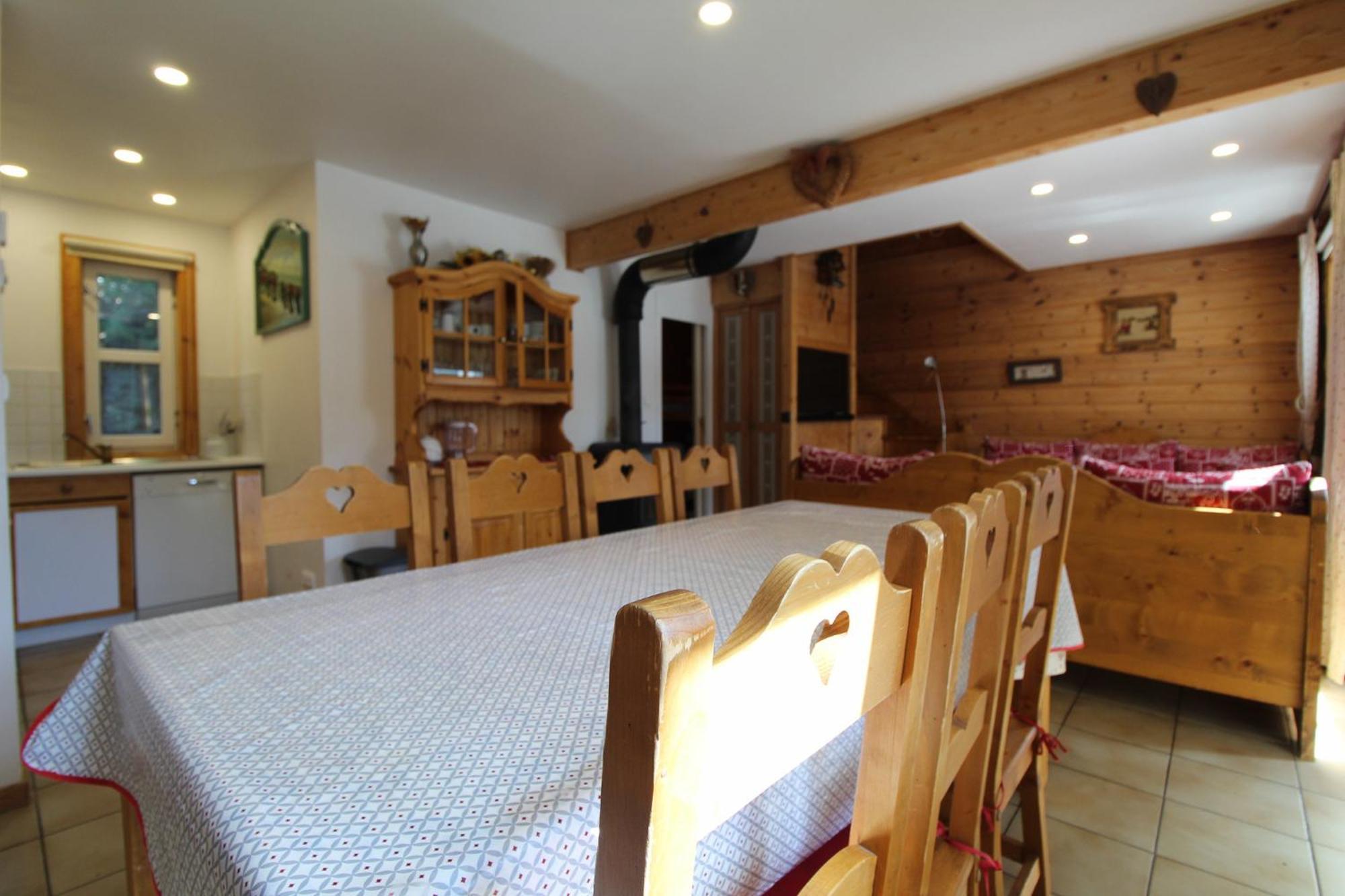 Charming 4-Bed Chalet, Mountain Views, Double Garage, Ev Point Villa Flaine Eksteriør billede